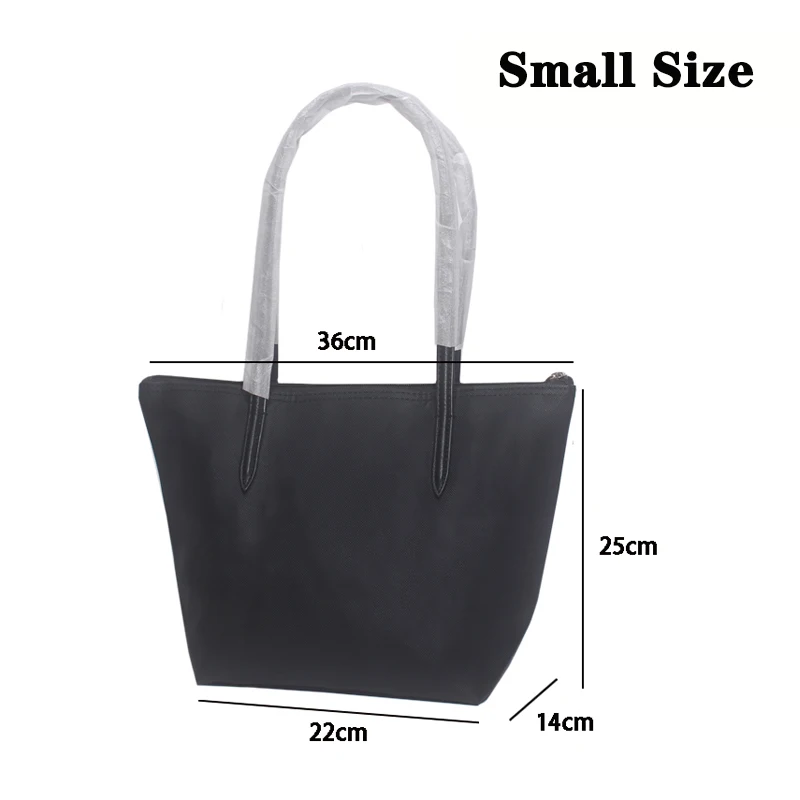 Women's Tote Crocodile Bag Purses PVC Leather Shoulder Bags Ladies Casual Large Capacity Beach Shopping Bag Handbag