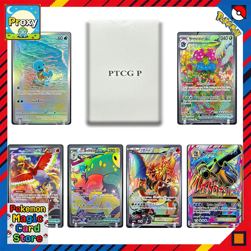 boite-de-cartes-pokemon-proxy-ensemble-de-cartes-en-boite-cartes-a-effet-metallise-alakazam-ex-pikachu-libre-blastoise-venusaur-ursaluna-champions-ptcg-p