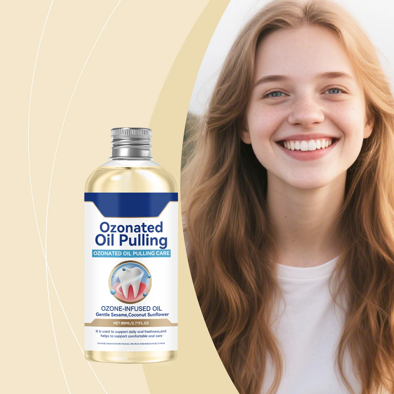 Fresh Breath Mouthwash,Alcohol-free Natural Mints Mouth Wash,Antibacterial-Mouthwash For Gums,Romantic Date Night Essential