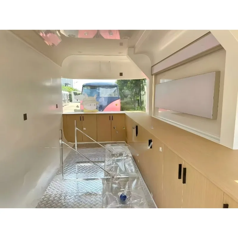 عربات طعام القهوة المتنقلة الصين المرحاض البيتزا الغذاء المقطورات هوت دوج شاحنة الغذاء حسب الطلب