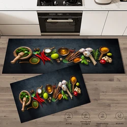 Kitchen High Quality Absorbent Mat Living Room Bathroom Doormat Entrance Non-Slip Rug Washable Long Large Anti Fatigue Carpet