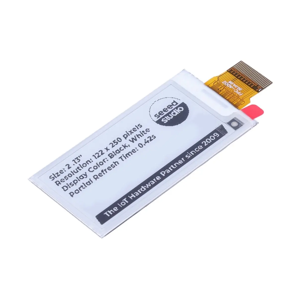 Display EInk EPaper da 2,13 pollici Modulo schermo monocromatico E-Ink 122x250 Pixel Supporto interfaccia SPI XIAO STM32