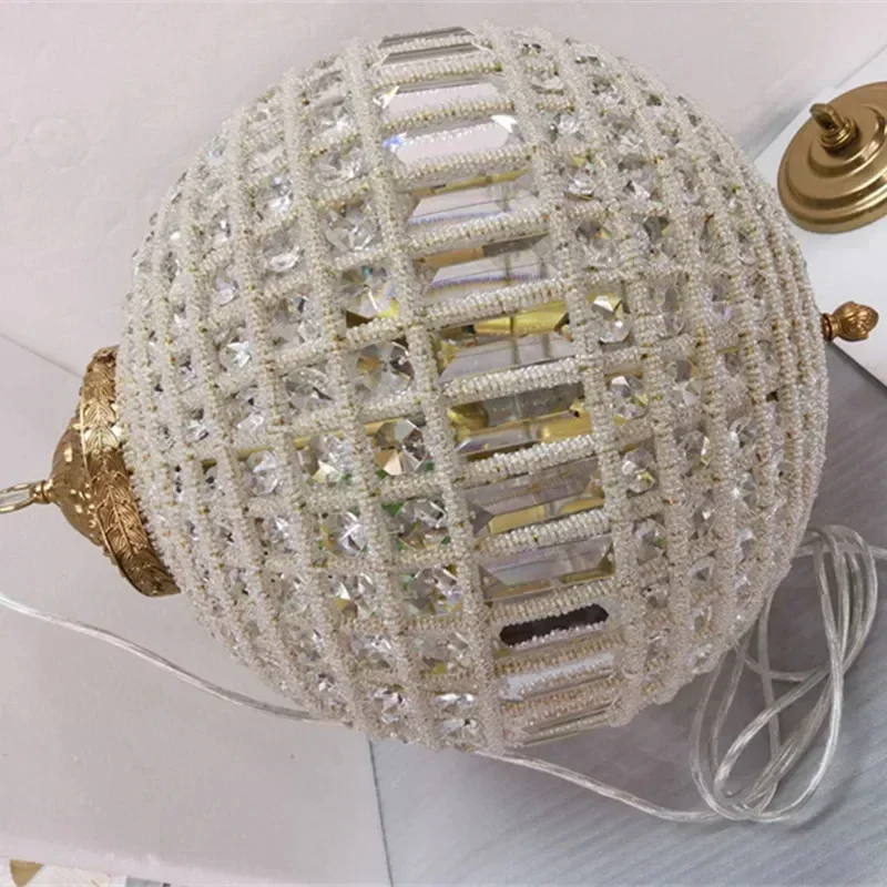 

Винтажная хрустальная люстра середины века для гостиной, спальни, современные роскошные люстры, светильники для ванной комнаты, украшение дома