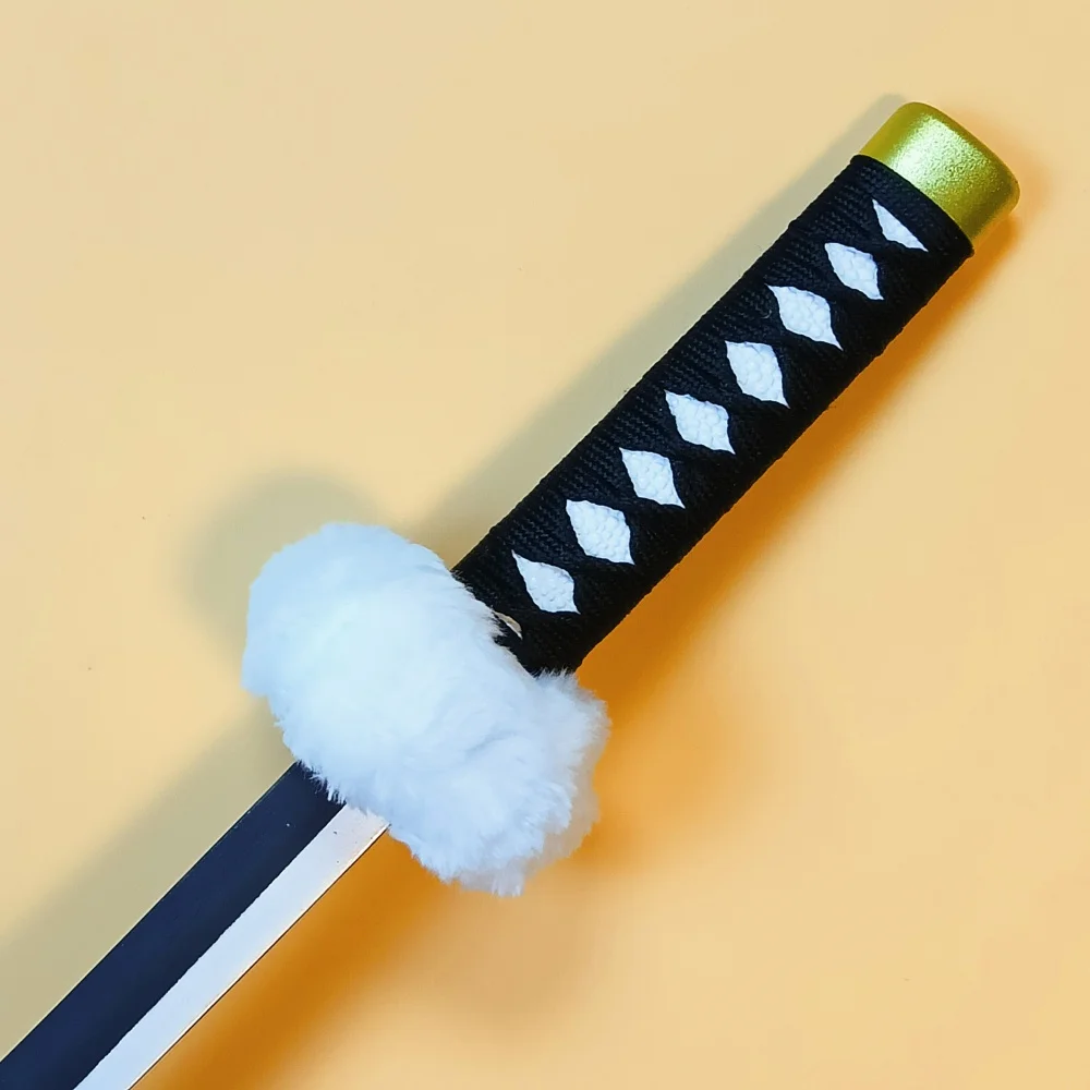 16 بوصة رورونوا زورو كاتانا الأصلي الساموراي صابر أنيمي تأثيري الدعامة السيف الحقيقي كاتانا النينجا شفرة السيف سكين لعبة غير حادة هدية