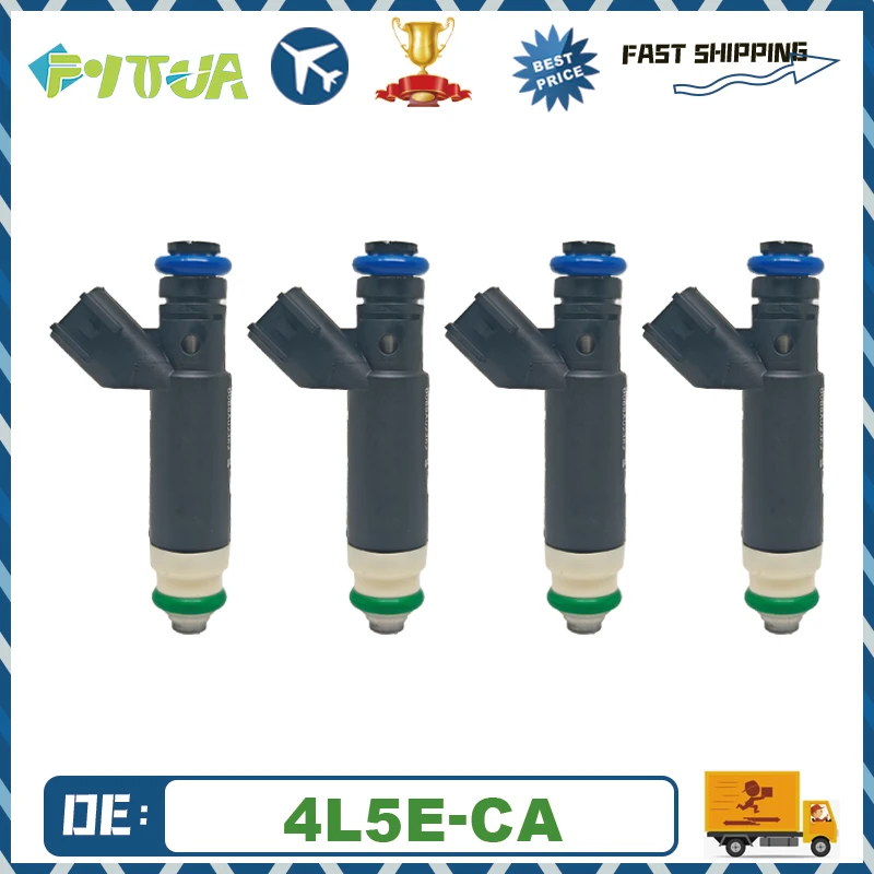 

1/4pcs High Quality Fuel Injector 4L5E-CA 4L5E-A4A for Ford Ranger 3.0L V6 2001-2008 Accessories car