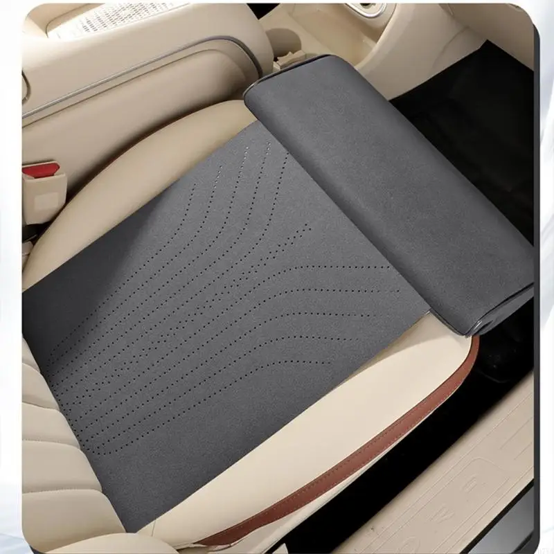 

Универсальная подушка для автомобильного сиденья с выдвижной пеной с эффектом памяти, ткань для подставки для ног, нескользящая