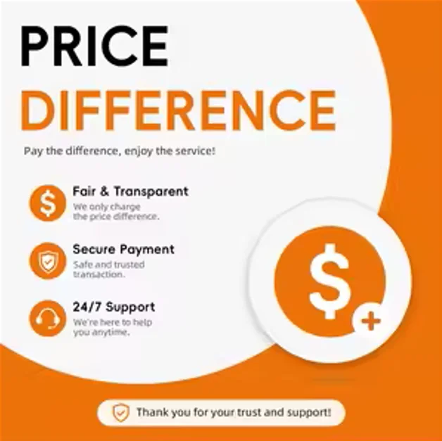 Special Link for Extra Payment, Balance & Shipping Fee Supplement, Please Contact Us Before Order