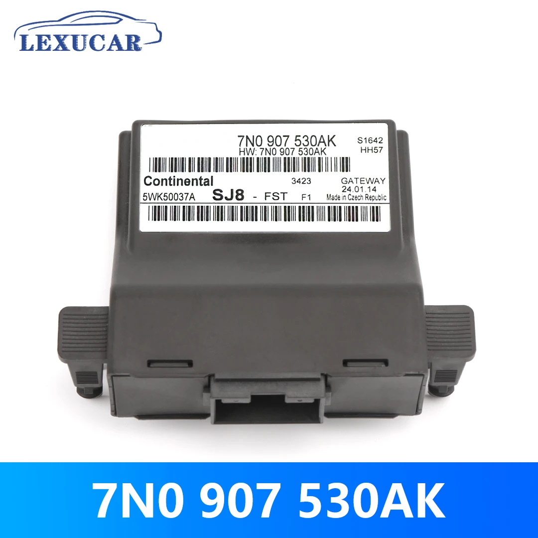 

7N0907530AK OEM Canbus Gateway 7N0 907 530AK for VW for AUDI for SKODA PQ cars 5WK50037A S1642 HH57 Made in Czech Republic