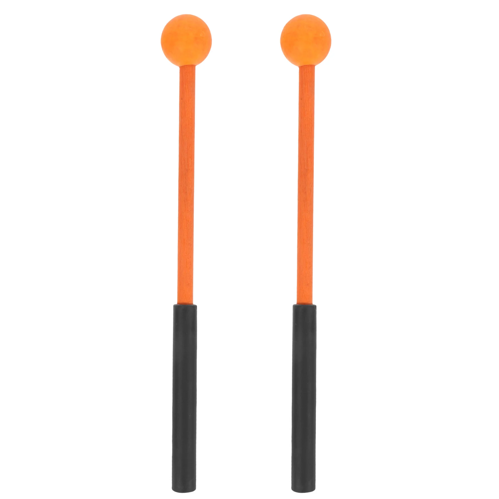 

1Pair Marimba Mallets Wooden Handle Rubber Head Percussion Instrument Mallets Xylophone Glockenspiel Drumsticks Durable Sound