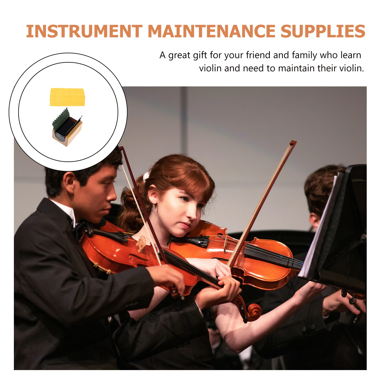 

Rosin Block Practical Violin Portable Tool Maintenance Supplies Professional Instrument