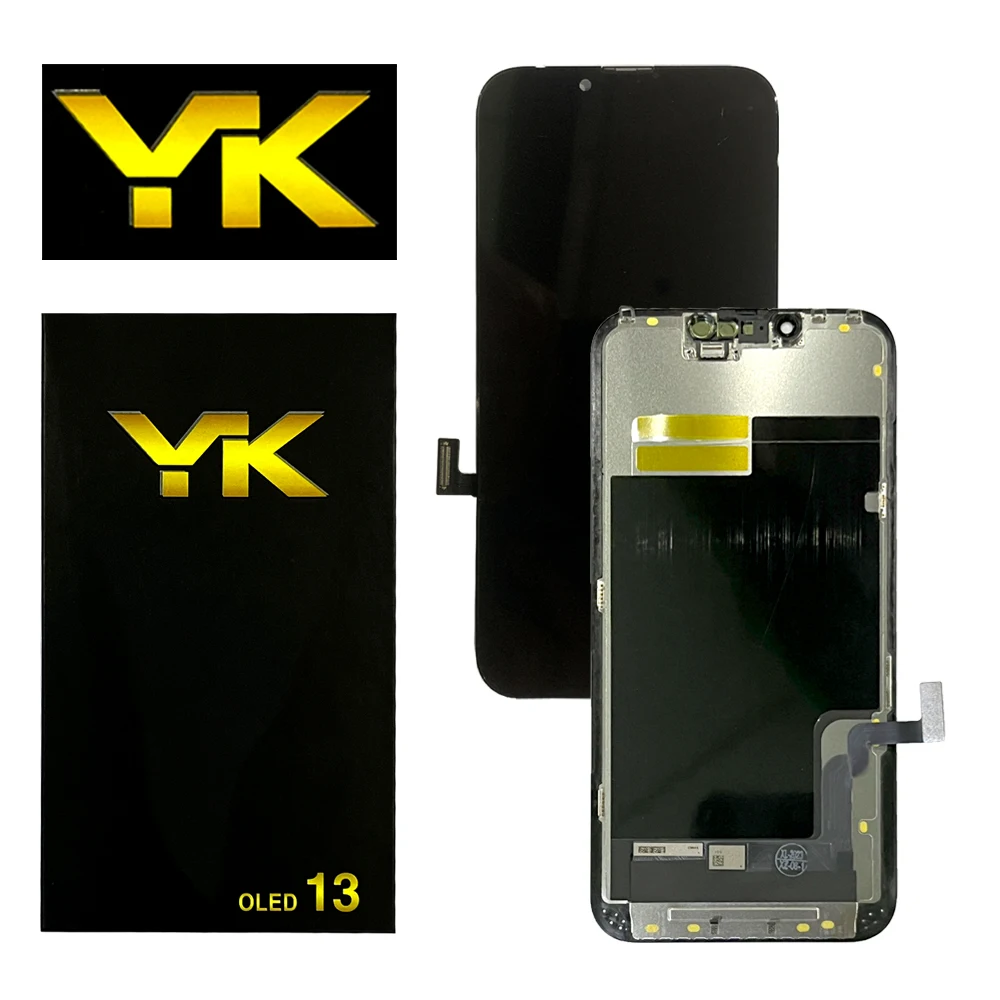 YK OLED Screen For iPhone 14 Pro Max LCD 15 Plus 11 12 13 Pro Max