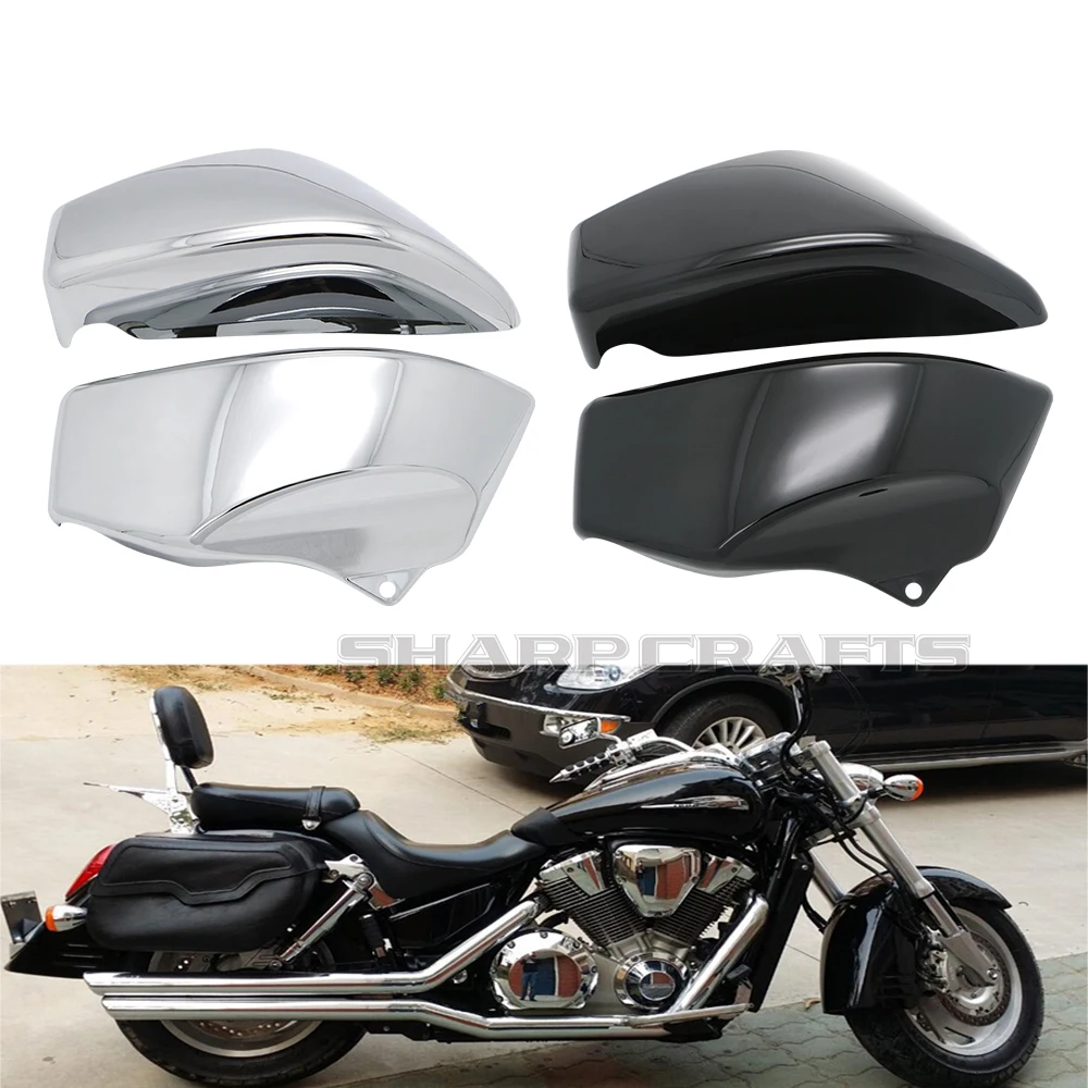 Motorbike Accessories ABS Left & Right Battery Fairing Side Covers For Honda VTX 1800 VTX1800 R/S/N/F/T 2002-2009