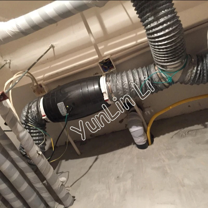 Ультра-тихий вытяжной вентилятор, вытяжка, вентилятор для ванной комнаты, потолочный вентилятор, бесшумный вытяжной вентилятор с круглой трубой