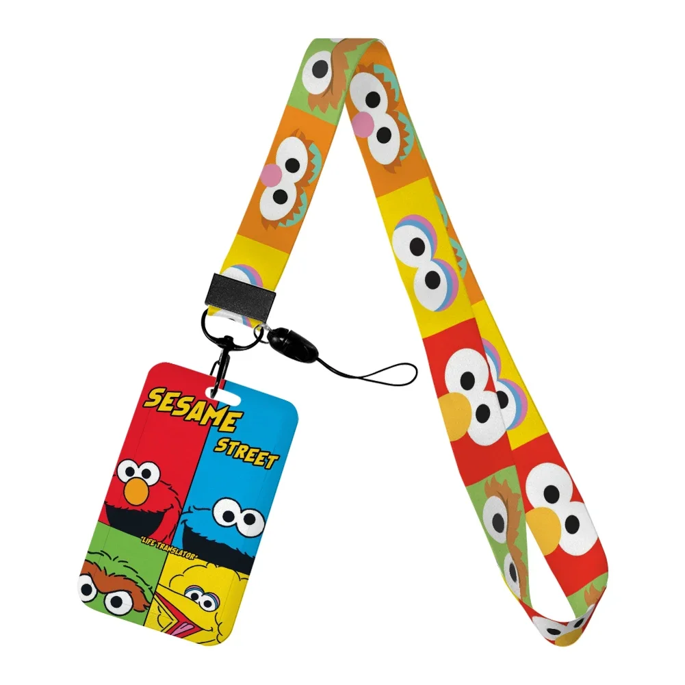 Cartoon ID Abzeichen Halter Gleiche Straße Kreditkarte Abzeichen Student Karte Neck Strap Lariat Telefon Strap Schmuck Heißer Verkauf Kinder Geschenk