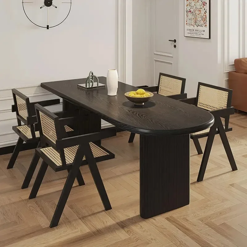 Accent Unique Event Table Study Wedding Designer Luxury Modern Dining Table Office Wood Juegos De Comedor Living Room Decoration