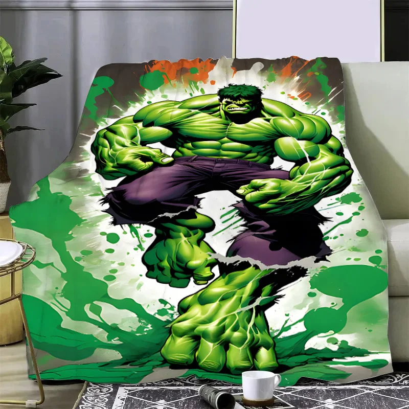 Marvel Boze Hulk Bedrukte Deken Picknickdekens Warme Deken Zacht En Comfortabel Deken Thuis Reizen Verjaardagscadeau