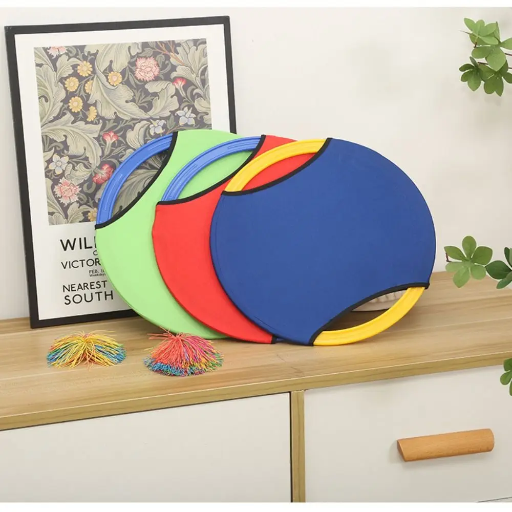 Parent-Unisex Interactive Throw Catching Ball Elastic Plate Ball Racket Catch Ball Game Set Training Easy Apply Throw Catch