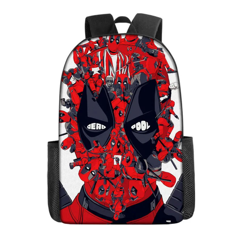 

Spider Man Students Backpack Pencil Case Lunch Bag Kids Wear-resistant Air Cushion Harness Waterproof Schoolbag for Student