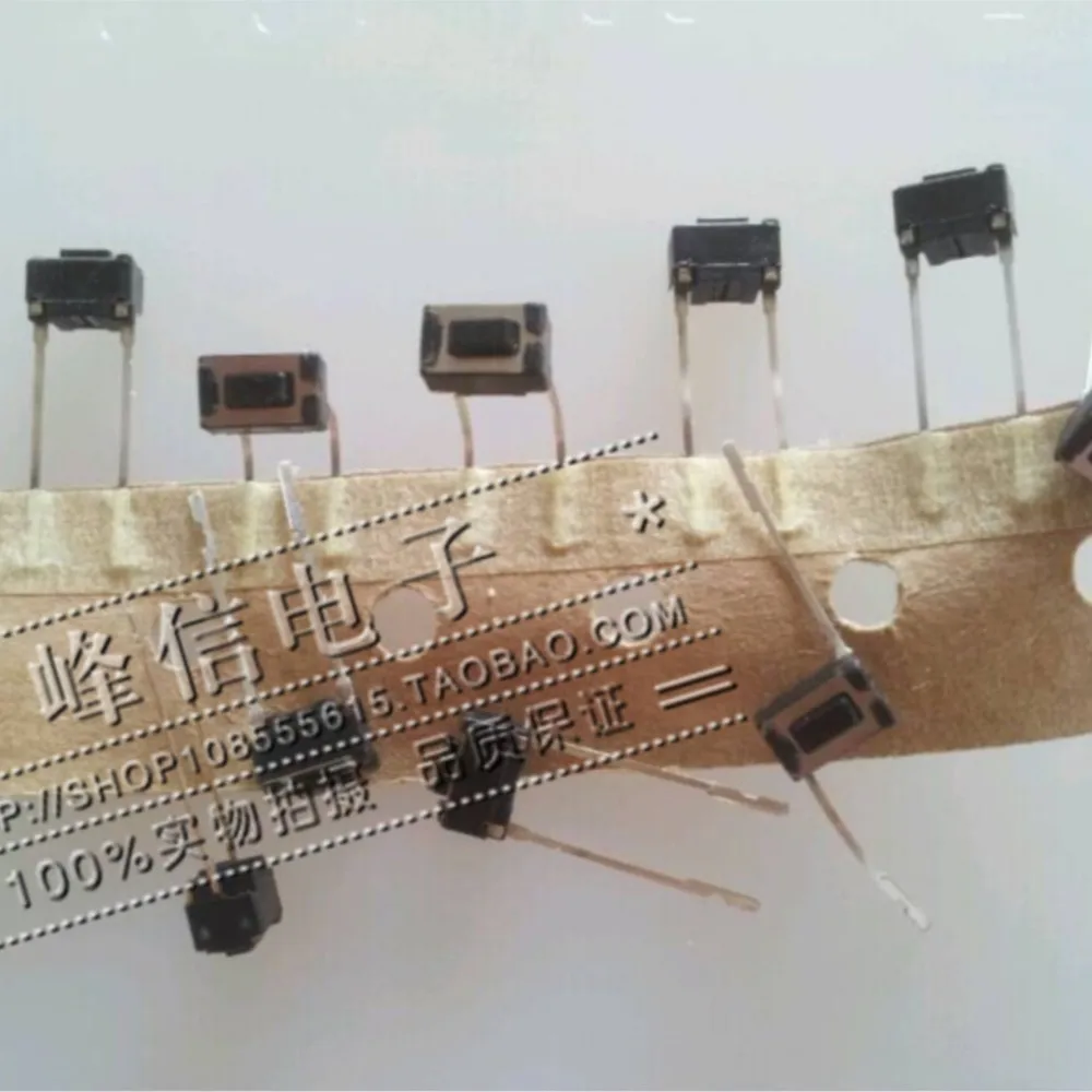 

20Pcs Japan 3.5*6*4.3 Straight Plug 2 Feet Touch Switch Micro Micro Button Switch