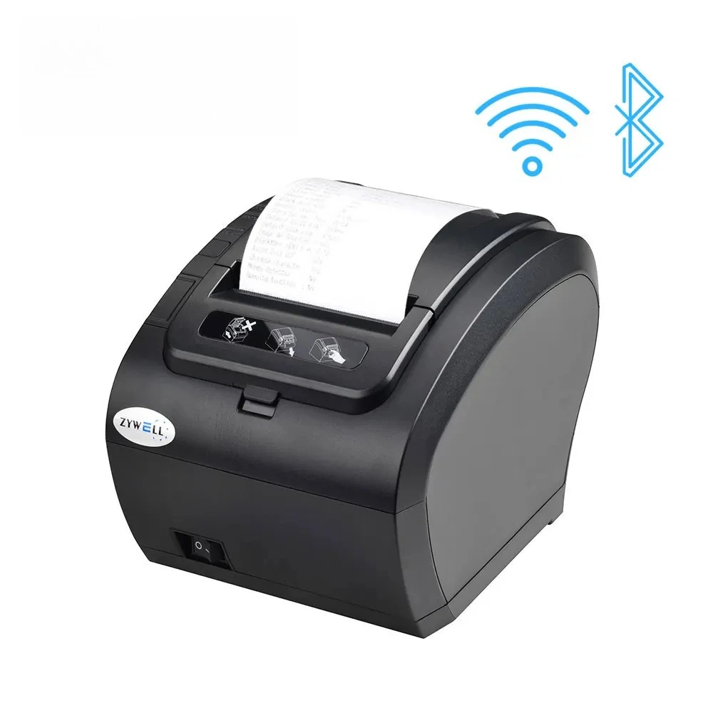 manufacturer receipt printer hotsale ZY307 inkless thermal printer 80mm pos bill printer