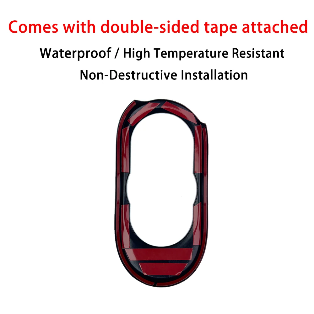 Car Center Console Multimedia Button Gear Panel Housing Cover Sticker For MINI One Cooper F55 F56 F57 Auto Car Accessories