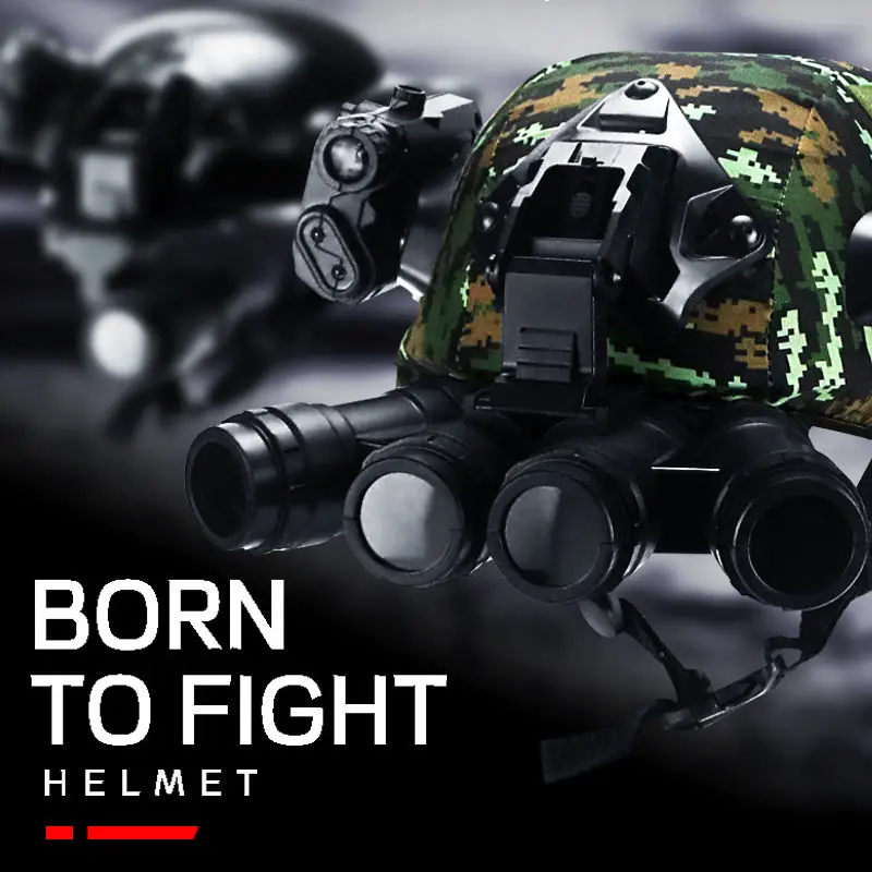 Children's Helmet Toys Kids Outdoor Military Fan Rail Helmet Toys Peace Elite Tactical Helmet Full Set Toys