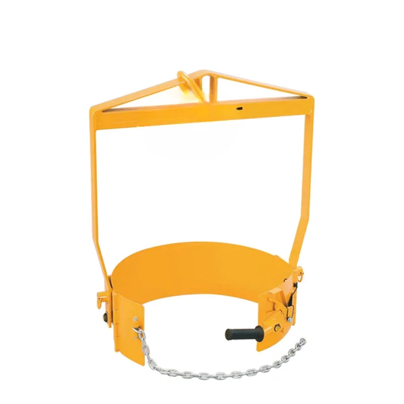 Oil drum pour rack, flip barrel clip, pour oil drum dump truck, special for hoop forklift