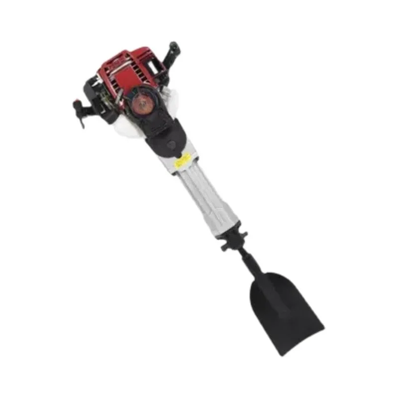 Four-stroke high-power tree excavator, digging soil, trenching saplings, breaking roots, ramming ice breaker