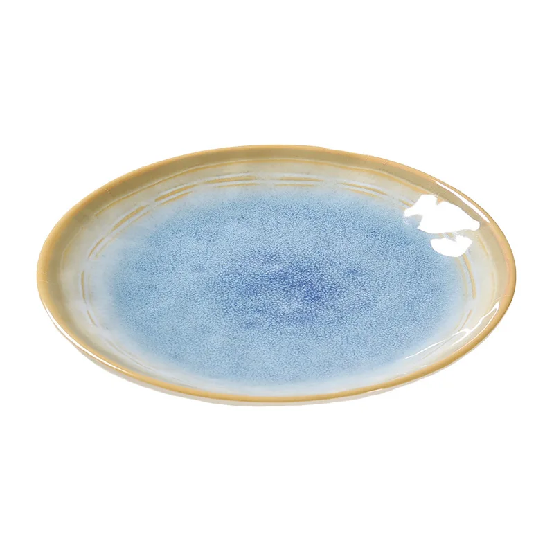 

CX high-end hotel special high-end disc commercial imitation porcelain flat plate shallow plate