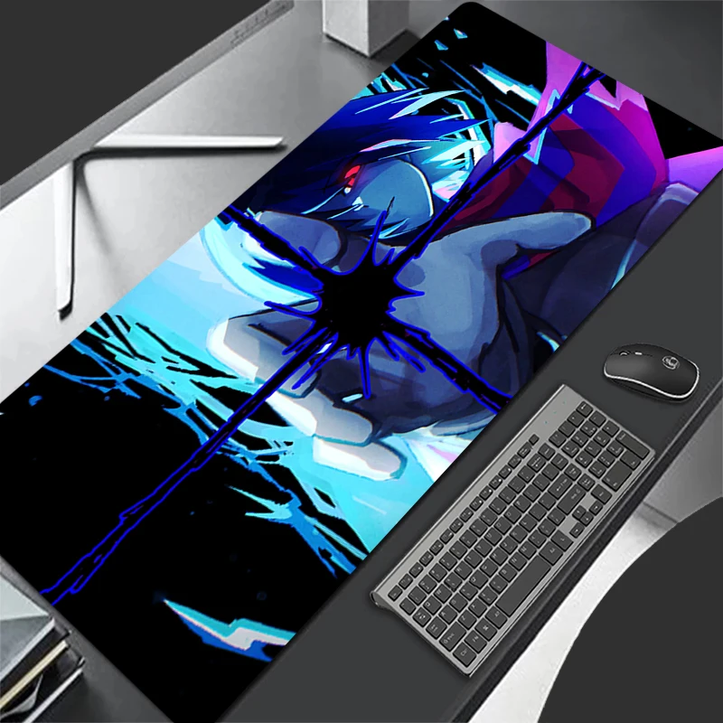 

Mouse Pad Large Deltarune Gamer Keyboard Mat Pads Gaming Desk Protector Laptops Mousepad Deskmat PC carpet Anime Game Mousepad
