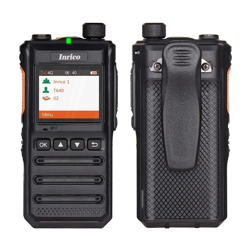 

CAMORO Zello Poc Radio T640 Global Android System 2G/3G/4G Two Way Radio SIM Card Walkie Talkie Handheld