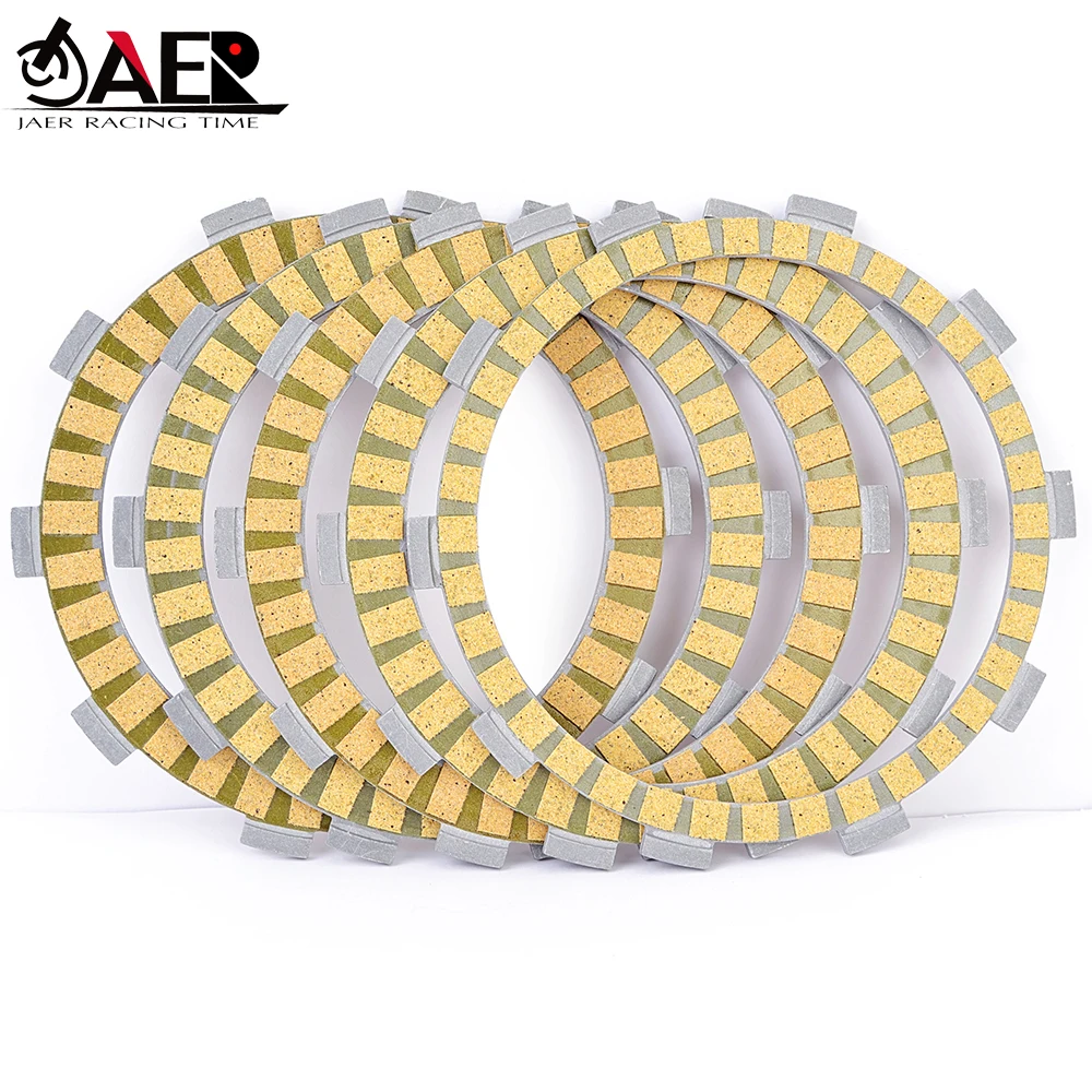 5D7-E6321-00 Clutch Friction Plates for Yamaha WR125R WR125X Supermoto YZF R125 5D7-E6307-00 5MP-16321-00 4 5D7-E6331-00 1