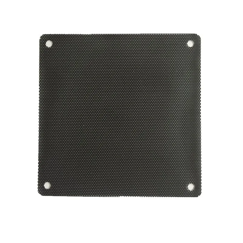 5PCS/lot 80/120/140mm Cuttable Black PVC PC Fan Dust Filter Dustproof Case Computer Hardware Mesh