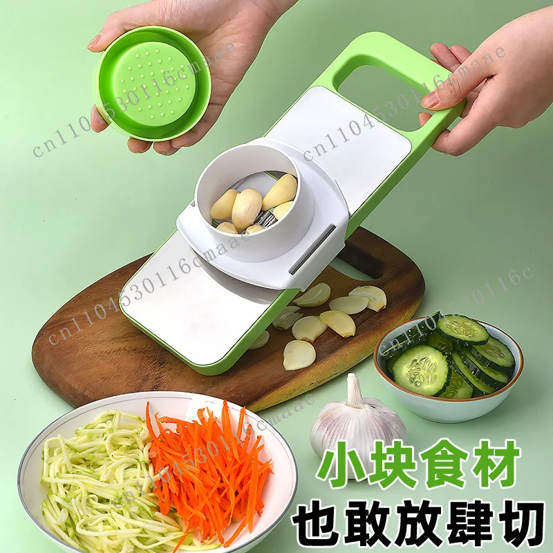Silk Wiper Kitchen Multifunctional Vegetable Cutter Shredding Potato Shredding Artifact Shredder Carrot  Board Drain Basket