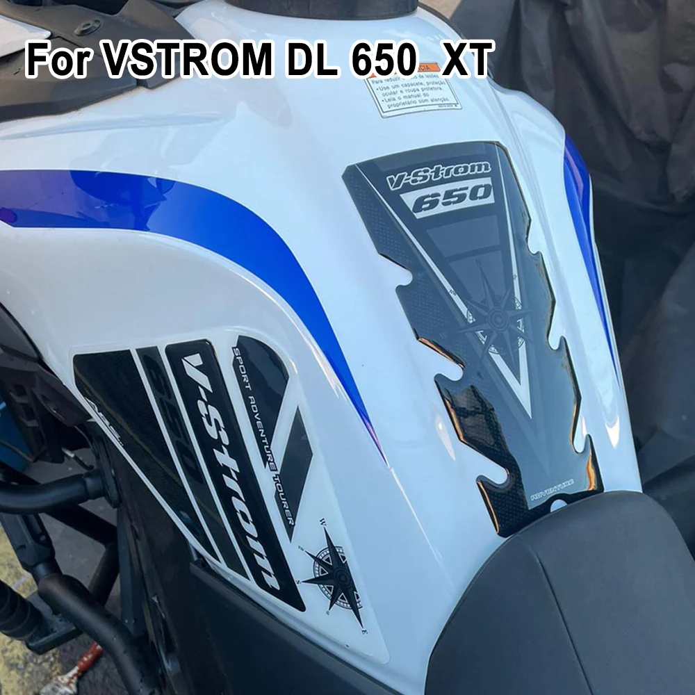 ملصقات حماية خزان المياه ، مجموعة زيت الوقود المغامرة لسوزوكي V STROM VSTROM DL Pad XT 650XT ،