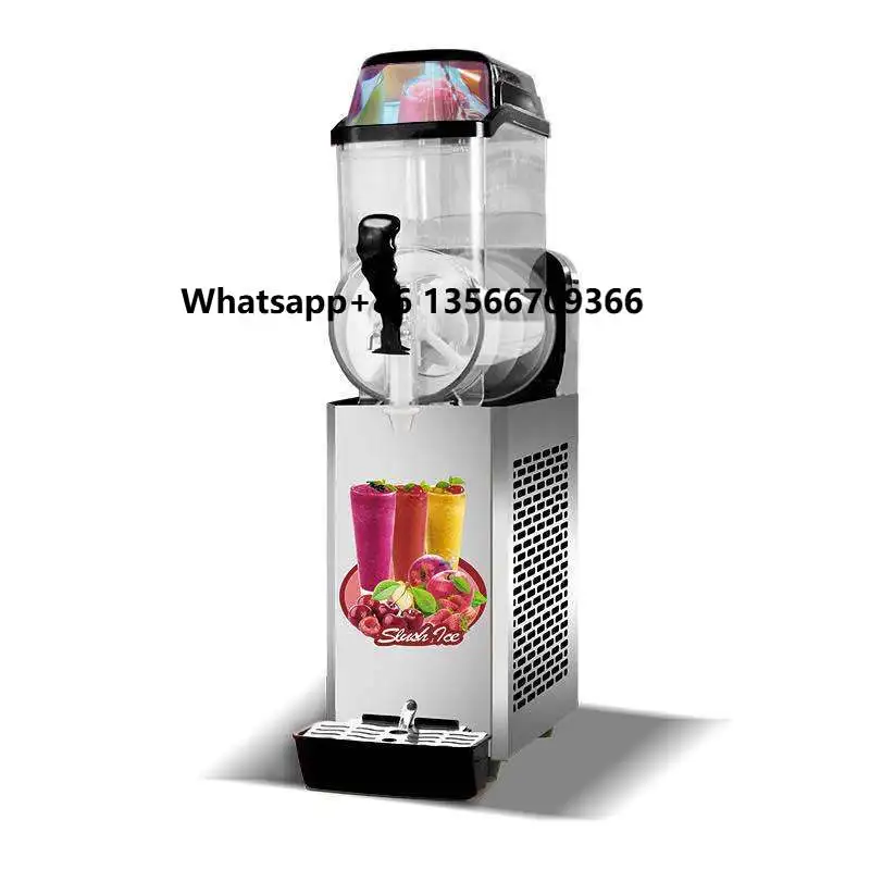 

Premium 3*12L Stainless Steel Slush & Smoothie Machine Core Components with Motor for Beverage & Wine Production