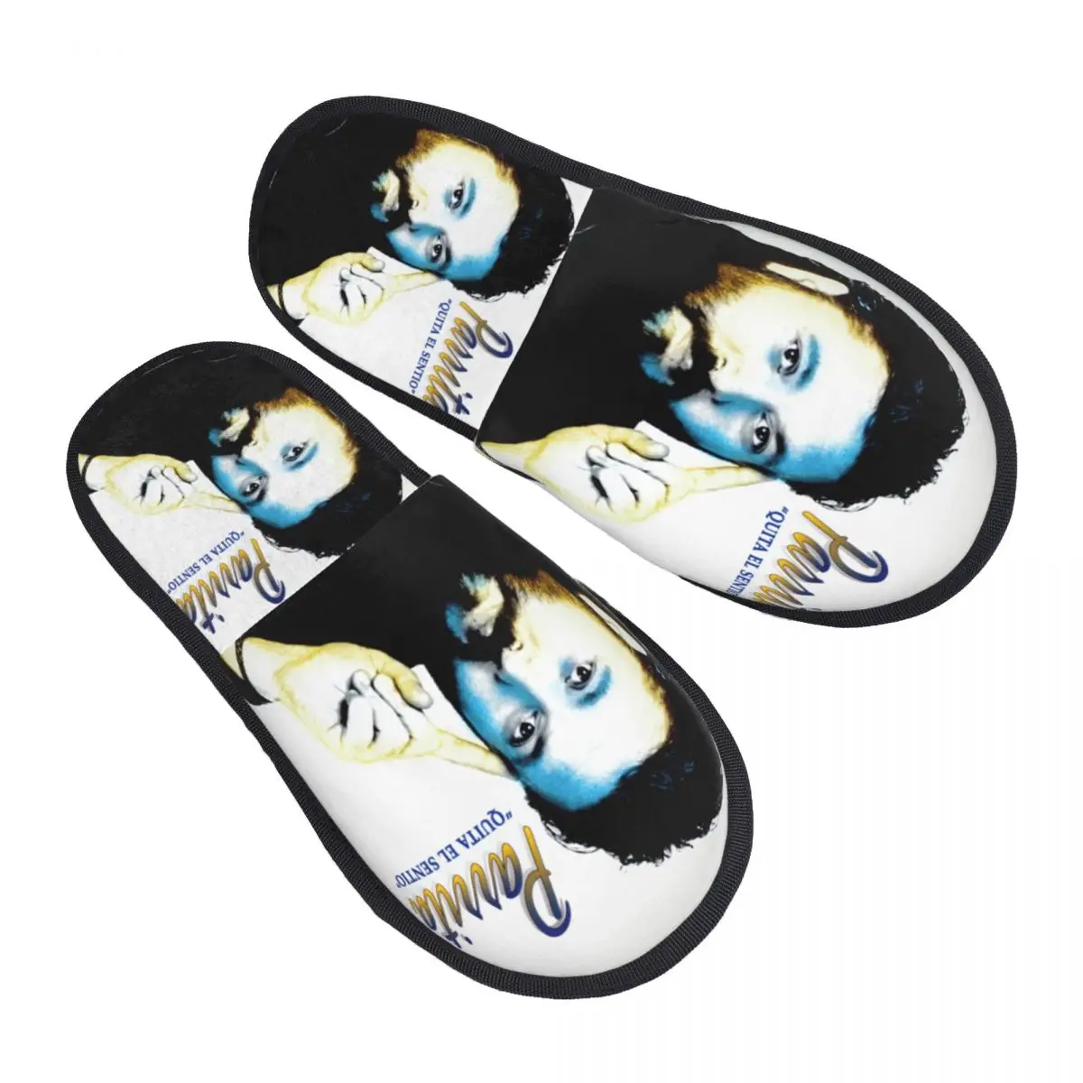 Custom Vicente De Castro Parrita Soft Memory Foam House Slippers Women Spanish Flamenco Singer Comfy Warm Anti-Skid Slipper