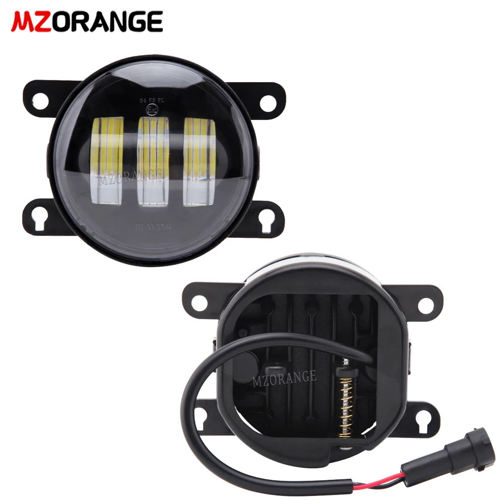 Fog Lights for Ford Focus MK7 MK2 MK3 Fusion Transit Fiesta Tourneo Ranger Explorer LED Foglights Headlight Car accessories