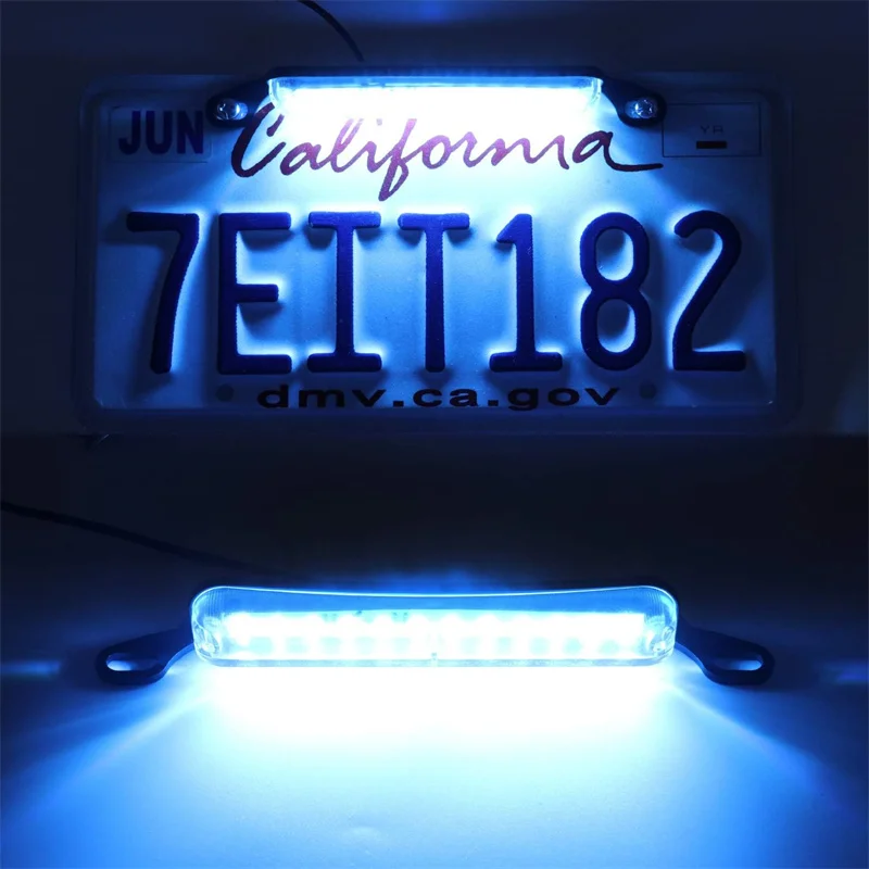 High-brightness SMD 5630 chips License Plate LED Light, Extremely Bright Assembly For Trailer UTV ATV Truck RV Boat