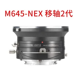 Tilt&Shift adapter ring for MAMIYA 645 m645 lens to sony E mount A1 A7 a7c a7s A7r a7r2 a7r3 a7r4 a7r5 A7SIII a9 A6500 camera