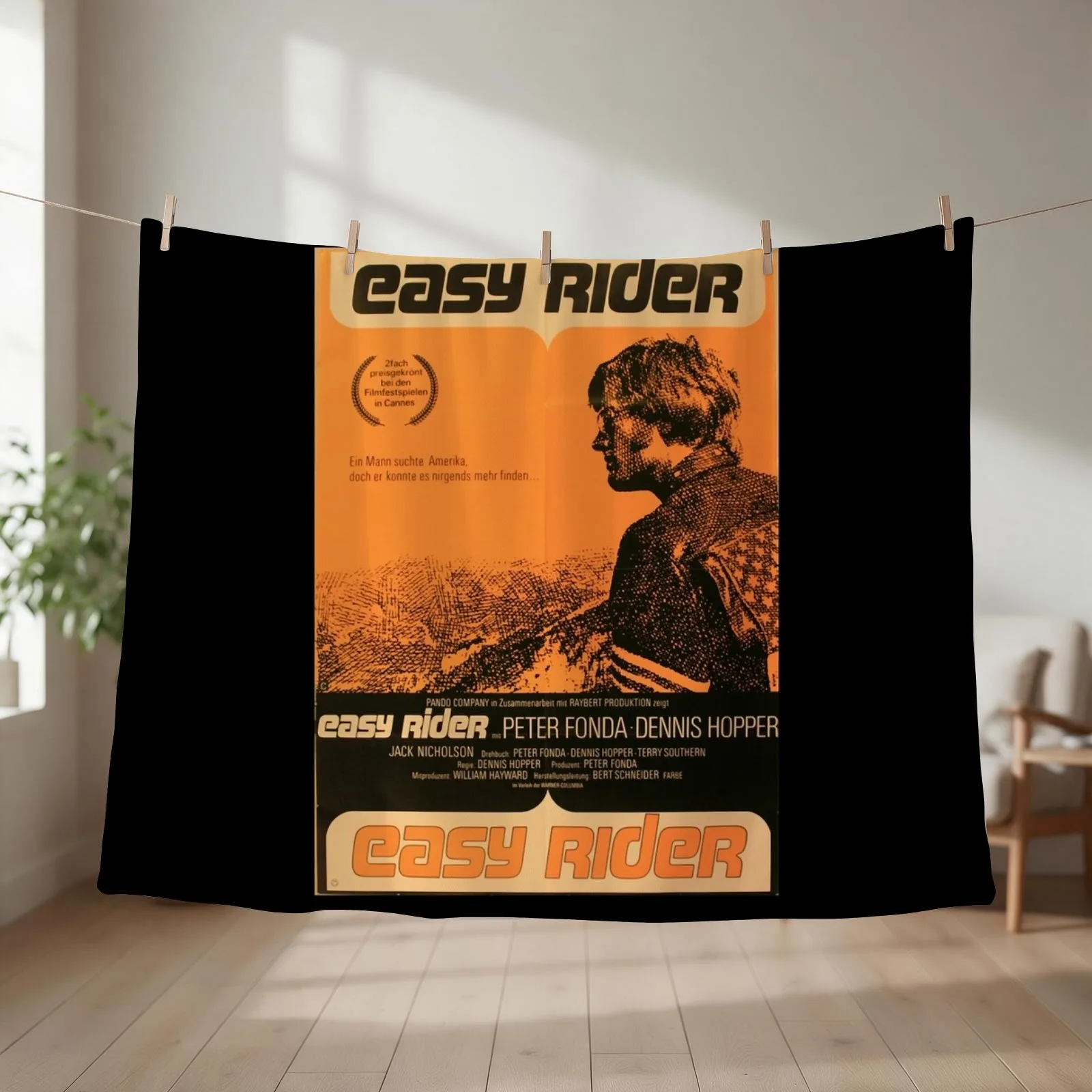 Easy Rider Dennis Gifts For Men Throw Blanket Moving Comforter christmas decoration Warm Blankets