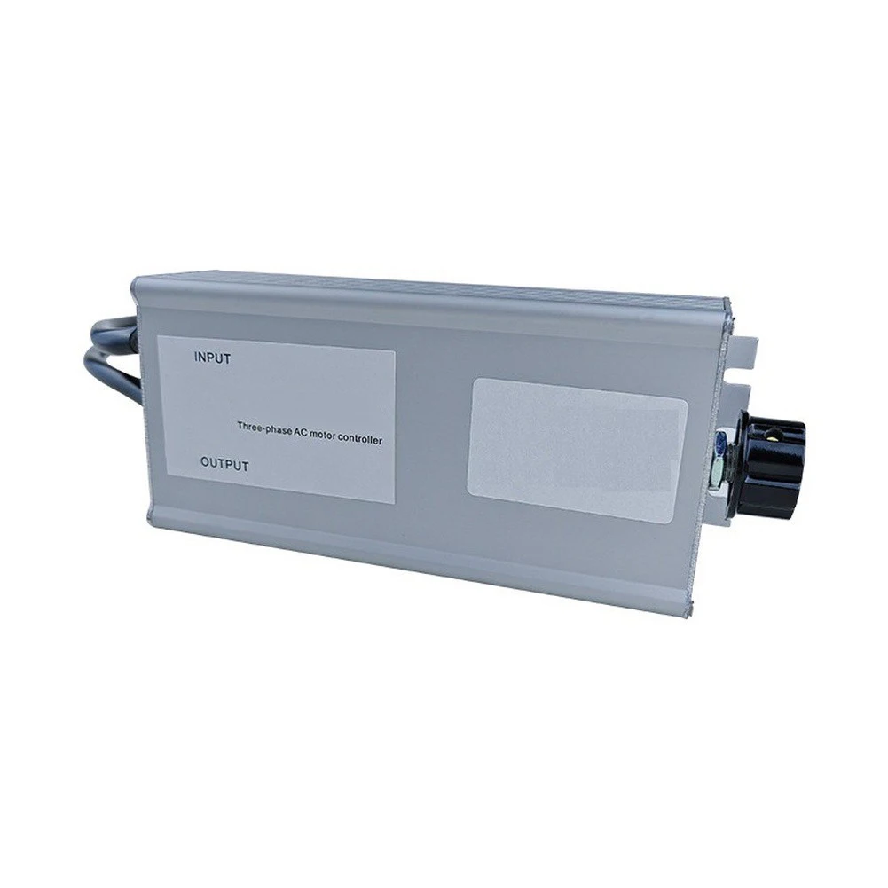 380V 3 Phase AC Motor Controller for Fan Loads Only 6A Rated For 2.For 2KW Max Manual Infinite Velocity Control