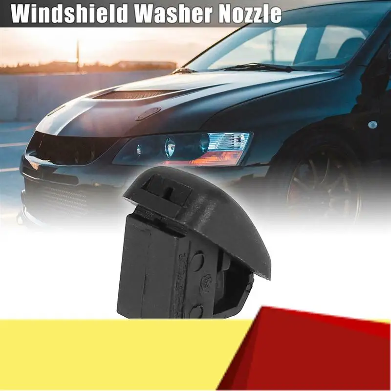 NEW Windshield Windscreen Washer Nozzle Jet 5J0955985 For -VW Polo 6N Skoda Fabia Octavia Roomster 1996-2015 Not Heated-M53K