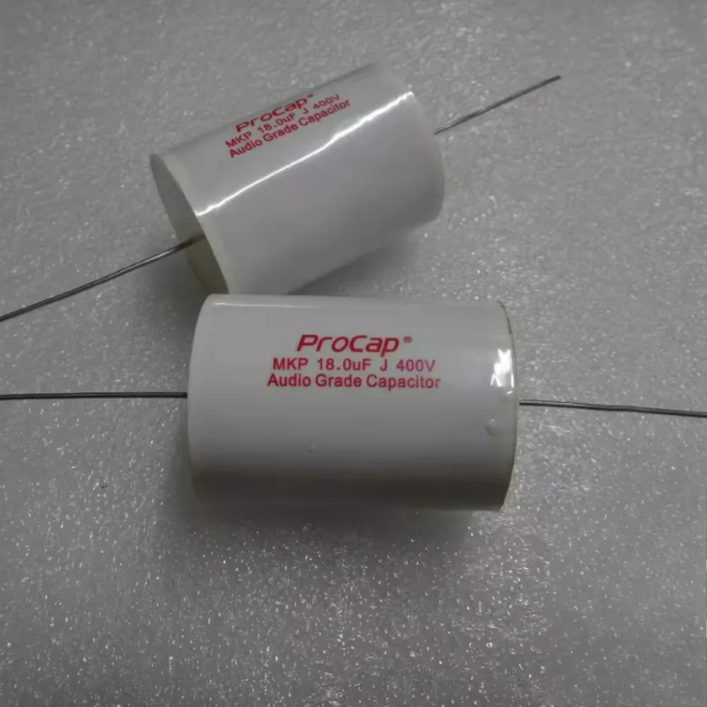 

ProCap 18uf/400v 186 Brand New Axial Audio Beams Capacitor Non-polarized Frequency Crossover Capacitor