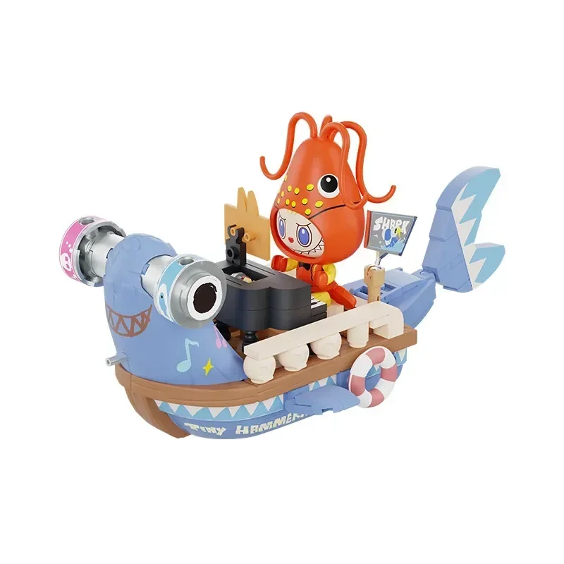 

POPMART LABUBU THE MONSTERS Chasing Mermaids Series Blocks Blind Box Genuine Toys Anime Action Figure Doll Mystery Box Gifts