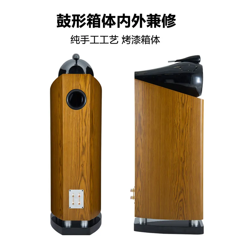 2026 Aijia Audio FA12 Dual 10-inch High-Fidelity Floorstanding Speaker, Nautilus Three-Way Component Speaker view 3