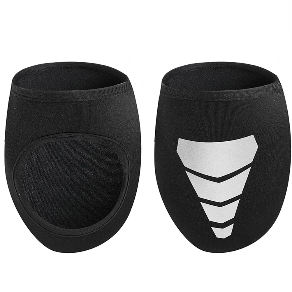 

2 Pairs Windproof Waterproof and Warm Shoe Cover Covers Bicycle Overshoes Cycling
