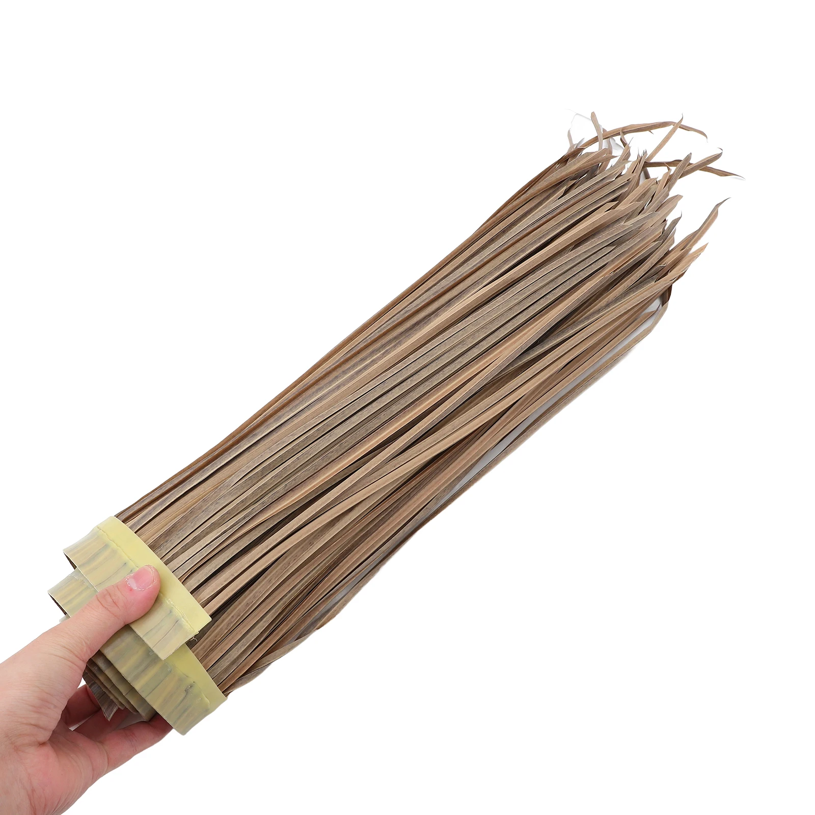 

Flame Retardant Straw Tiles Artificial Thatch Roofing Decorative Grass DIY Wall Landscape Outdoor PE Thatch Mexican Style Fake