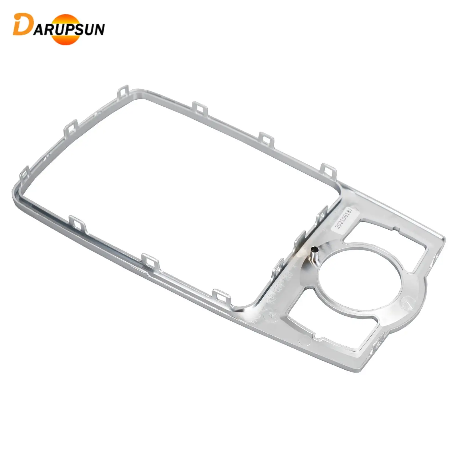 

Darupsun Front Console Frame 4L0864260A Silver for Audi Q7 2007 2008 2009 2010 2011 2012 2013 2014