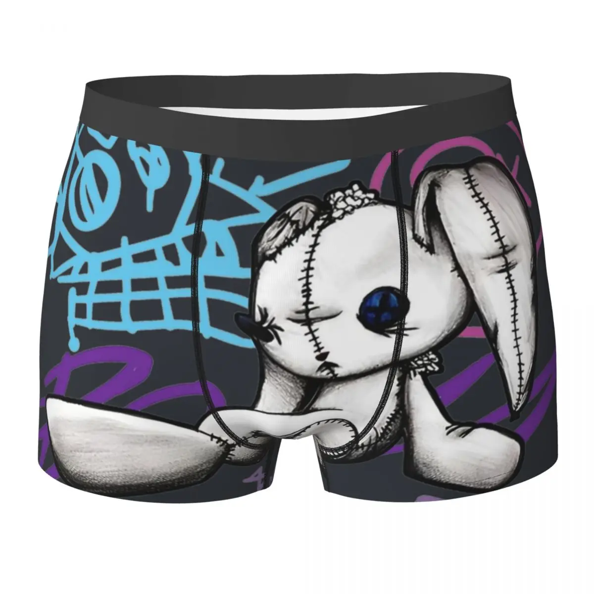 

Hot Arcane League Of Legends Underwear Cartoon Television Funny Panties Print Shorts Briefs 3D Pouch Male Large Size Trunk